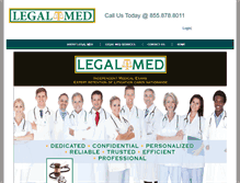 Tablet Screenshot of legalmed.info